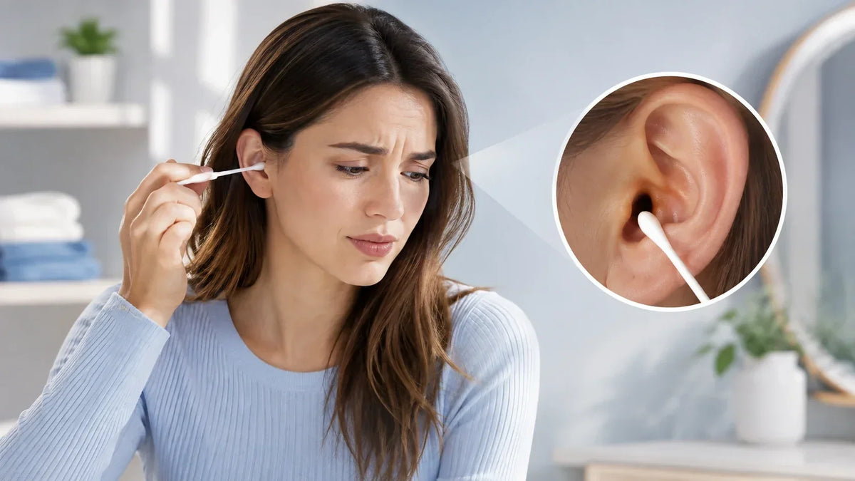 Why Cotton Swabs Can Push Earwax Deeper
