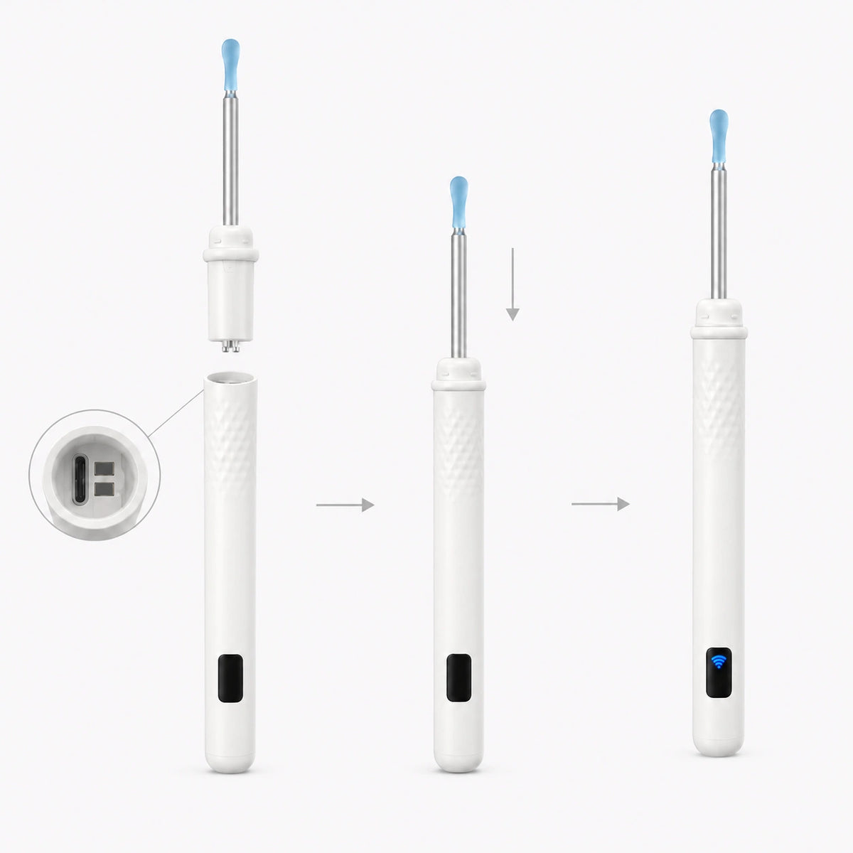 A03 Metal Ear Spoon Replacement Head