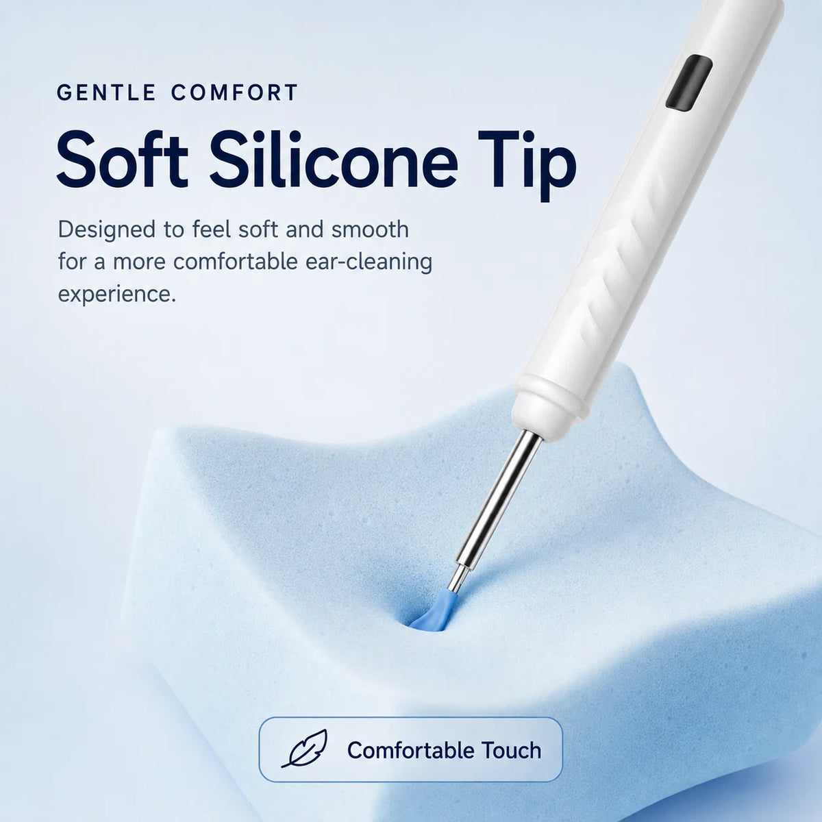 Sofbunny A07 visual ear cleaner with soft silicone tip for comfortable ear care