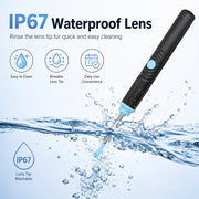 Sofbunny S2 visual ear cleaner with IP67 washable lens tip for easy cleaning